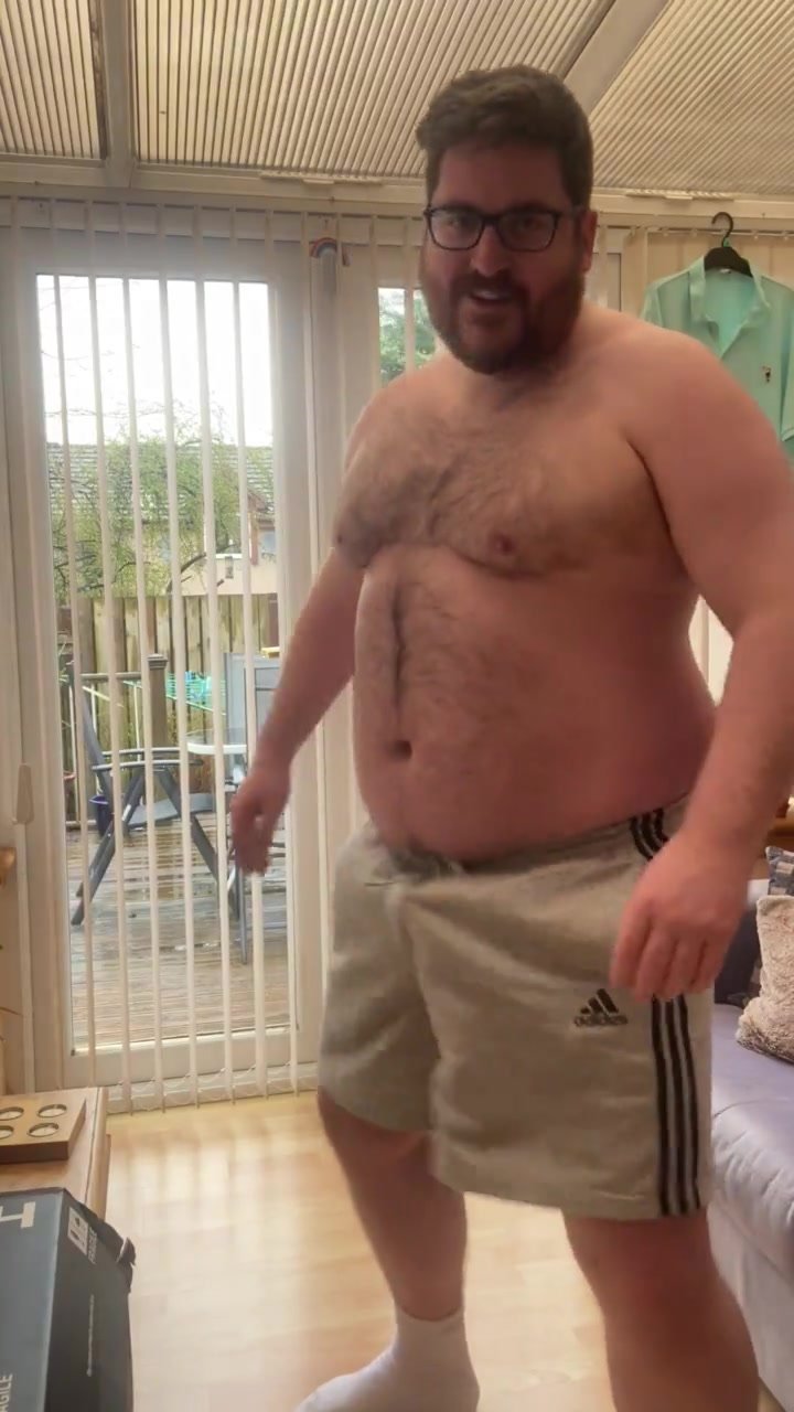 Gordinho se exibindo