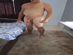 sexy big-dicked daddy fucks younger latino fag