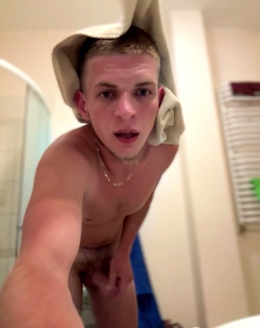 Russian Guy Getting Horny