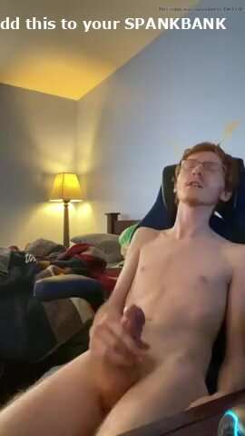 Ginger twink cum