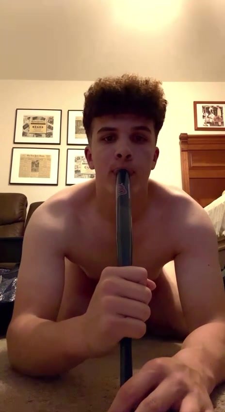 Jock plays with his hole - video 2