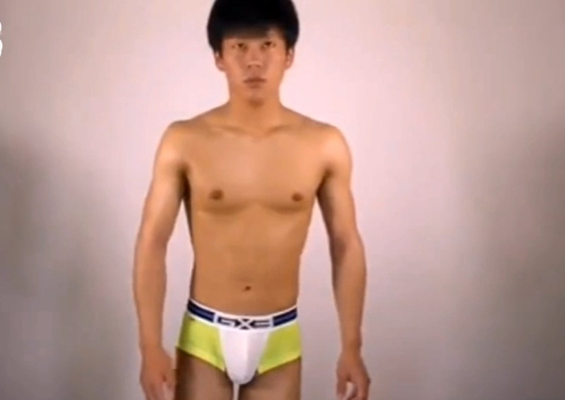 Scouted Underwear Model dare to accept Enema offer