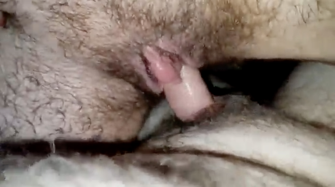 Fucking a Hairy FTM bear bareback