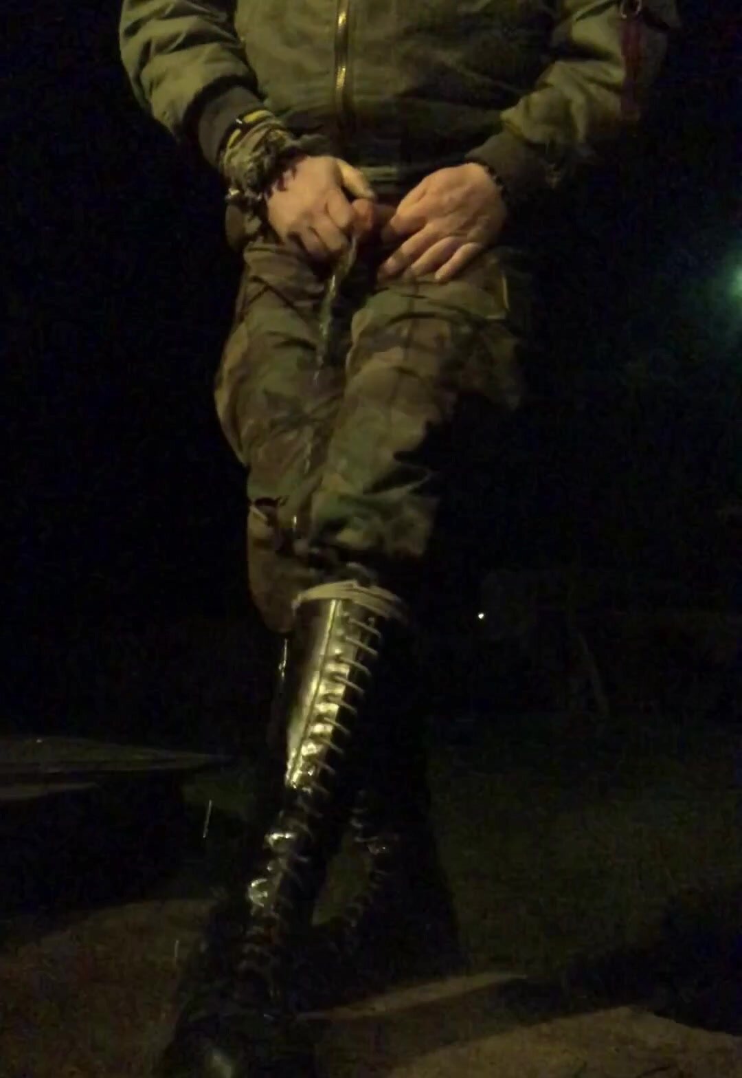 PISS ON MY BOOTS PLEASE.