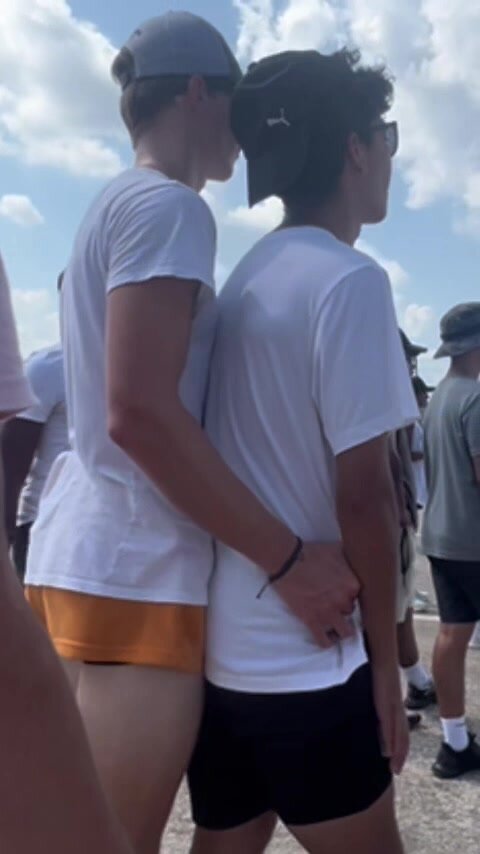 Str8 teens dry hump during practice - ThisVid.com
