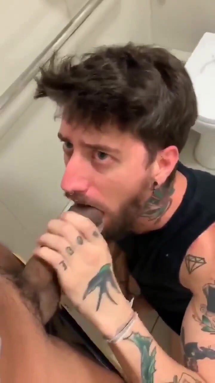 blow job in the toilet