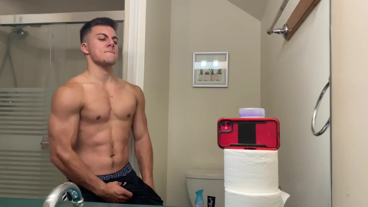 Horny While Visiting Friends and Waiting for a Hookup