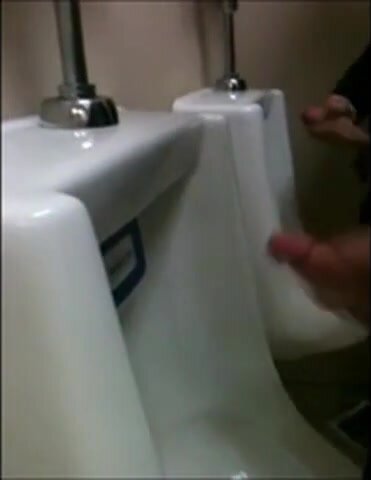 Urinal cock play