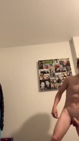 Hot Twink Shows Off Underwear