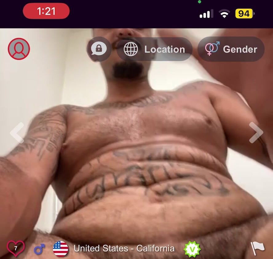 Papi cums for tranny on flingster (no sound)