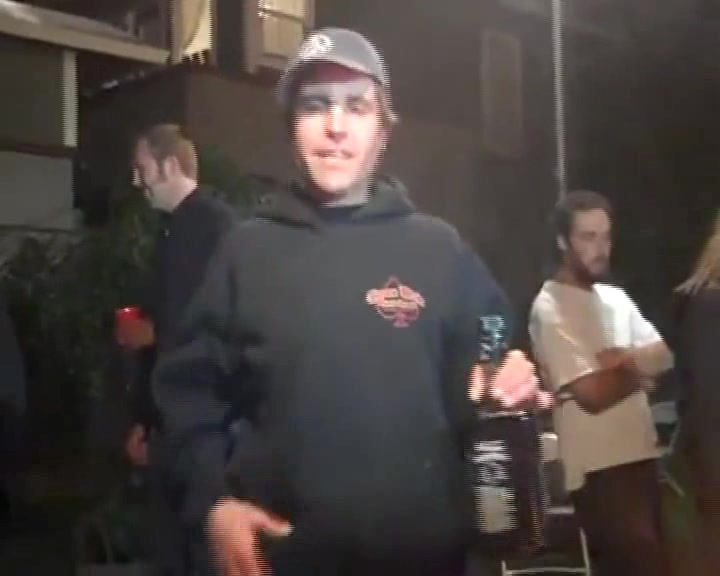drunk party dick flasher