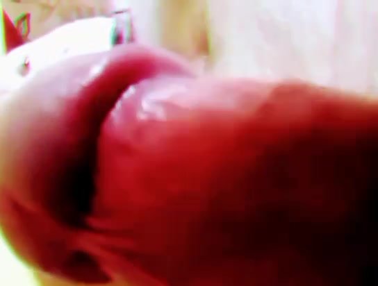 Wank close up