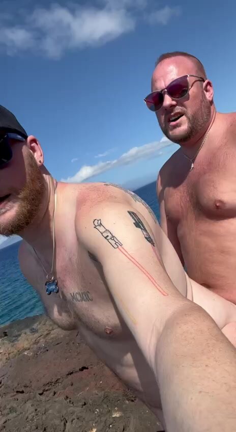 Fucking At The Beach On The Rocks