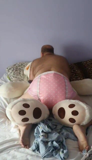 Diaper and big plush