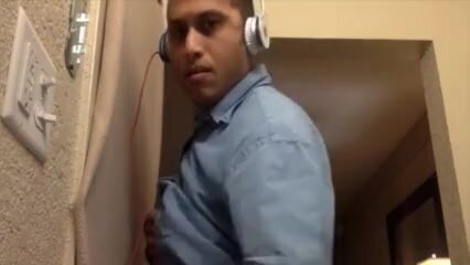 Gloryhole orgasm