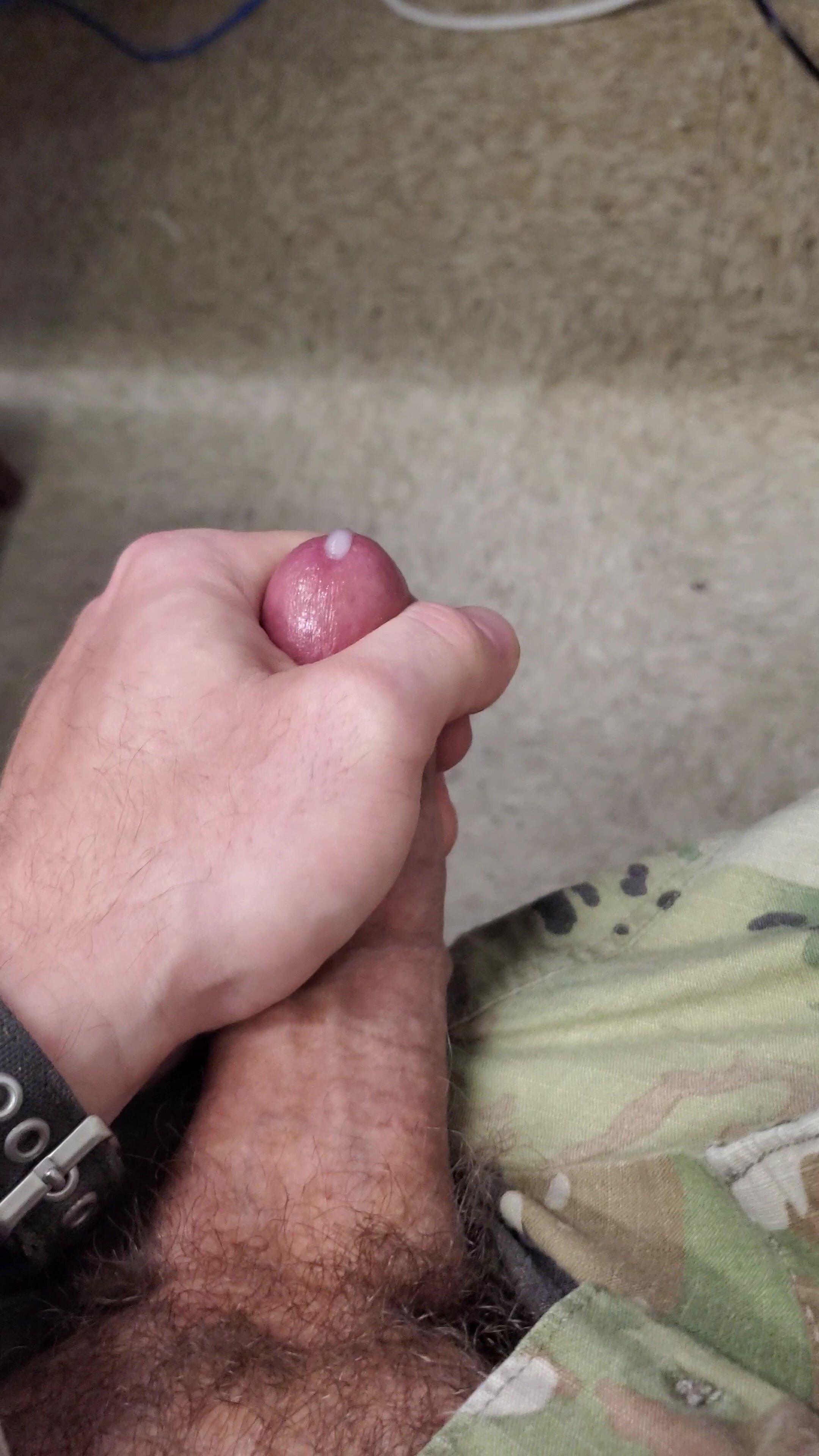 Soldier Jerks Off - video 2