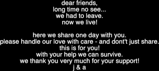 One day in OUR LIFE