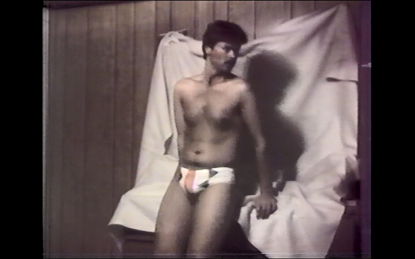 posing in the 1980\