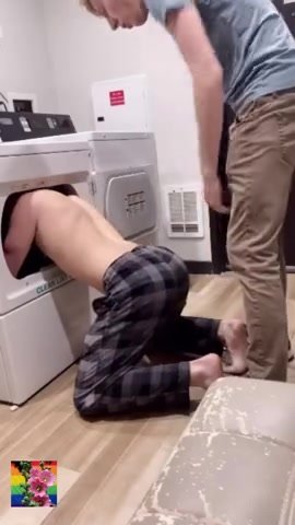 booty call in laundry room