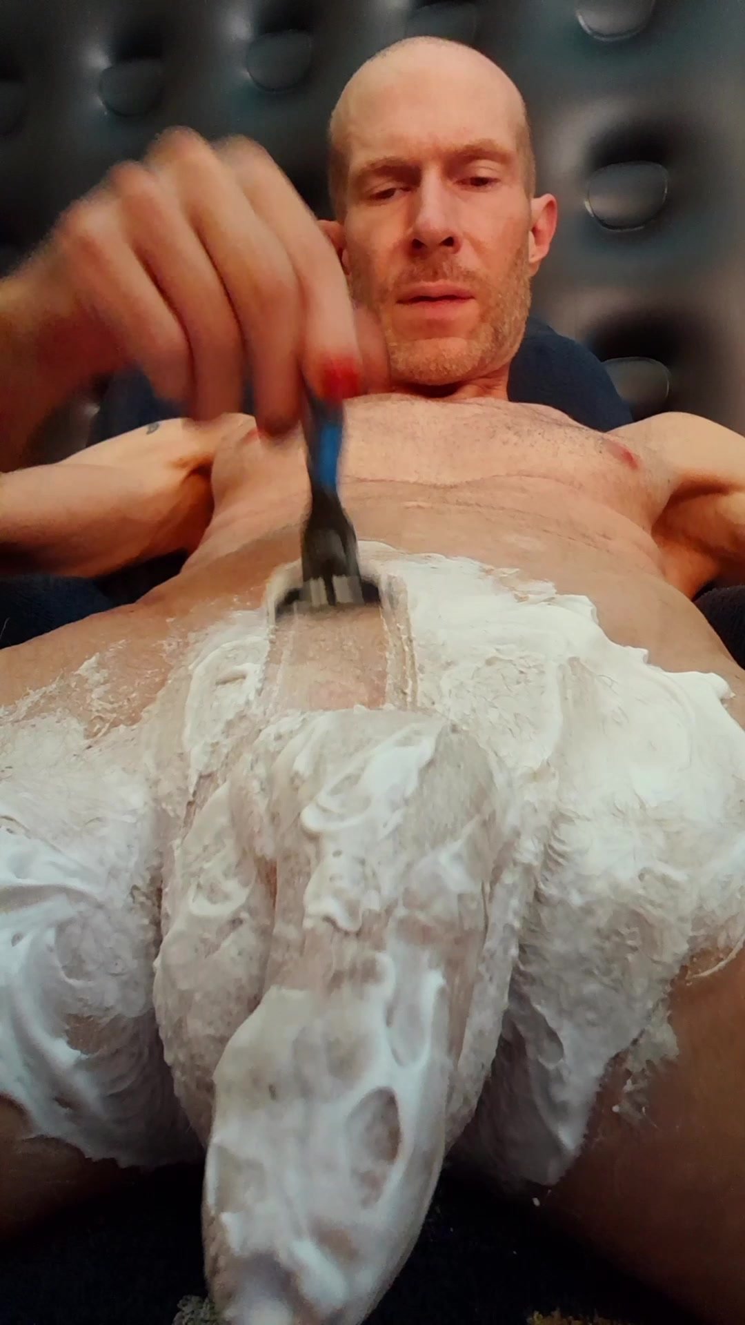 Shaving my dick