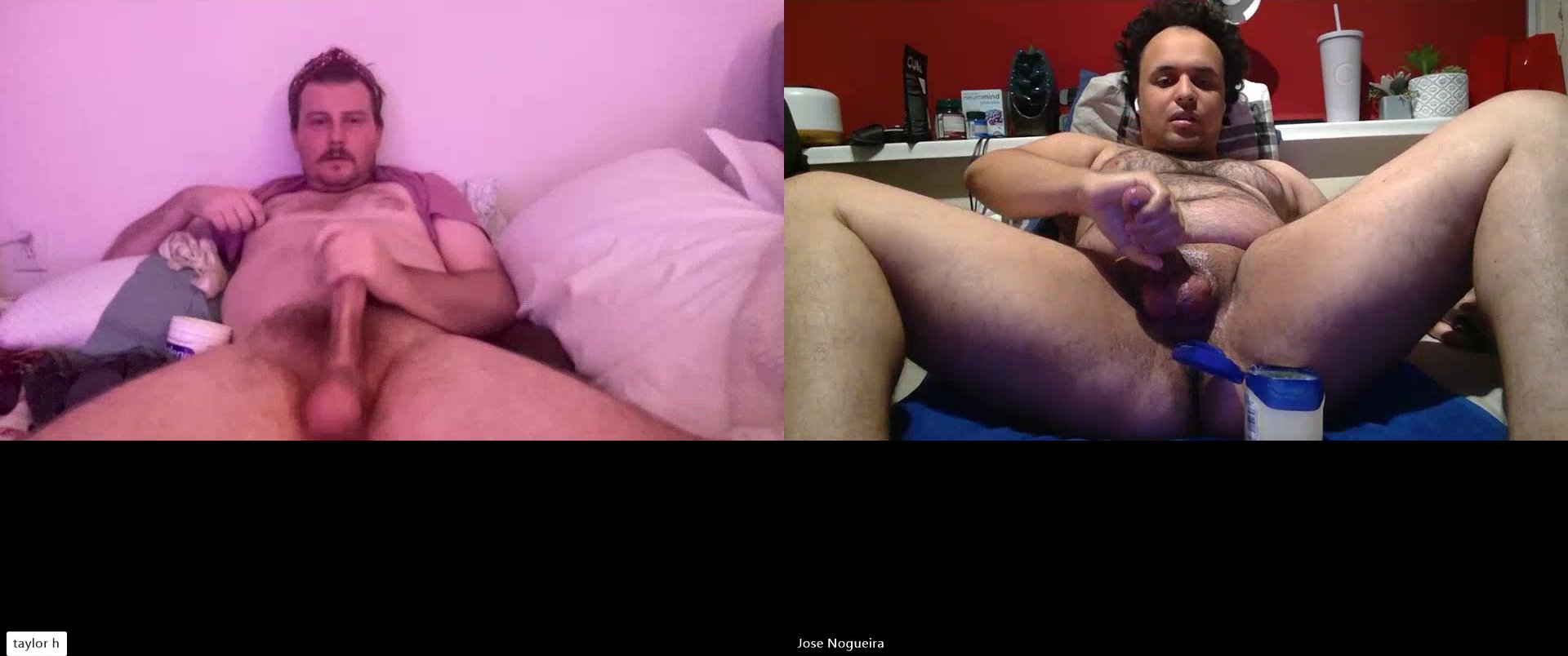 Bros huffing and showing off how they bate
