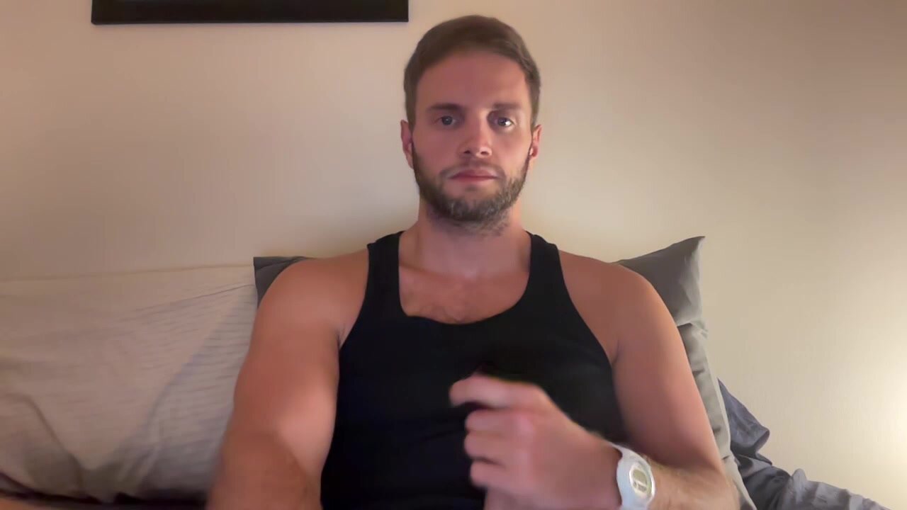 Straight Hunk Shows Off His Pink Hole