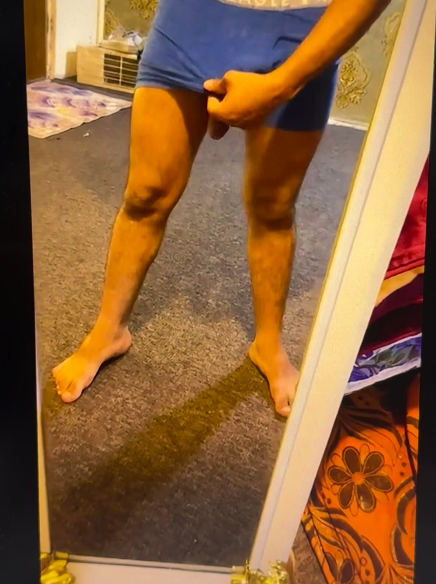 Hairy Arab show his big cock