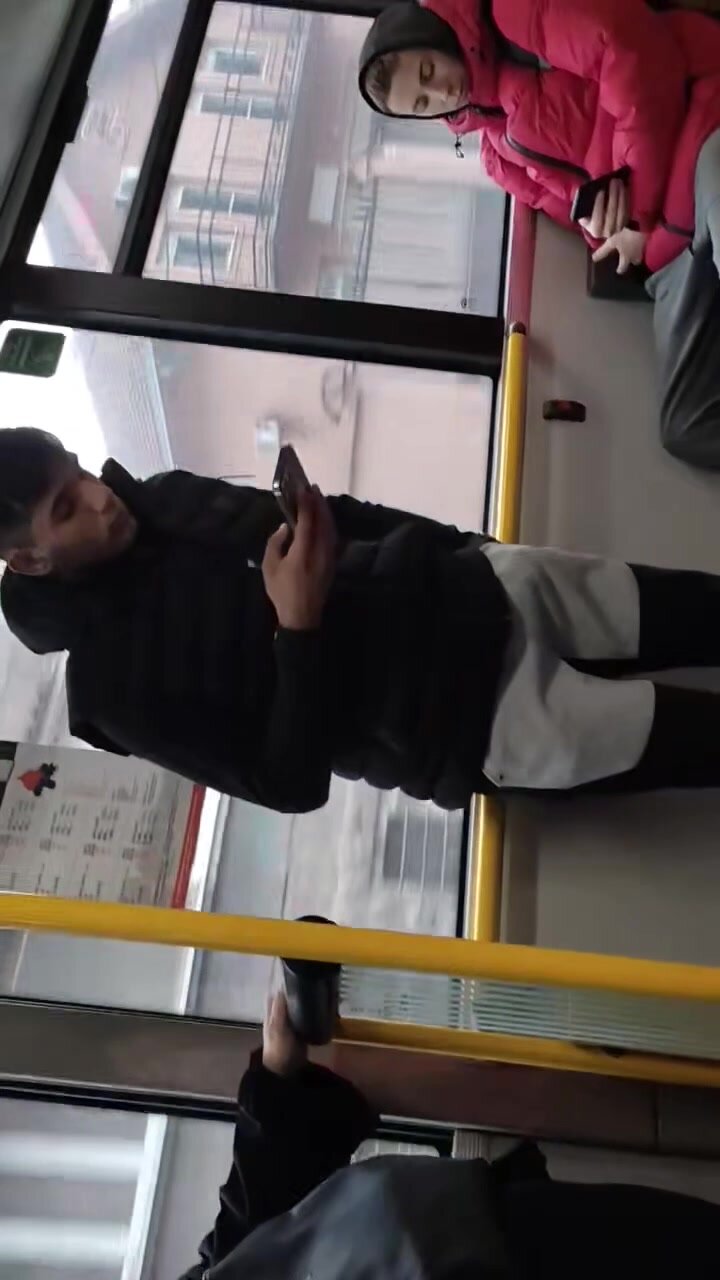 Boy with hot boner found in public bus