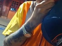 younger fag sucks off old brazilian daddy