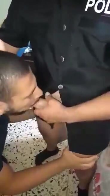 Under arrest ?