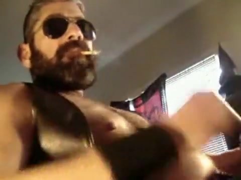 Smoke jerk off - video 2