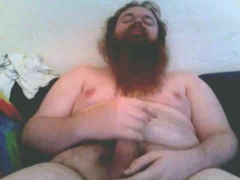drunk redneck bear cums for cam
