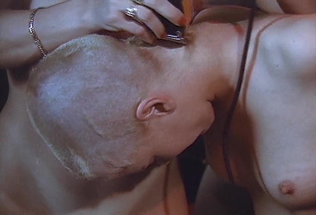 Pornstar's epic full head and body shave lesbian gangbang 1995