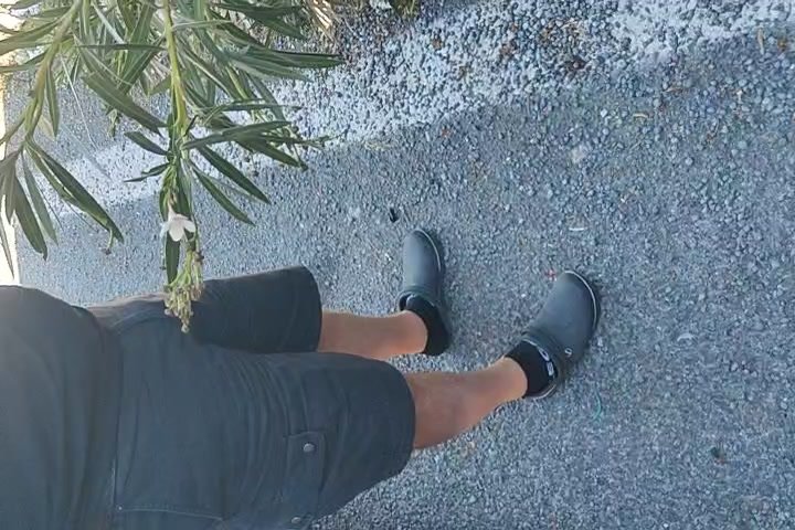 Trucker show his cock