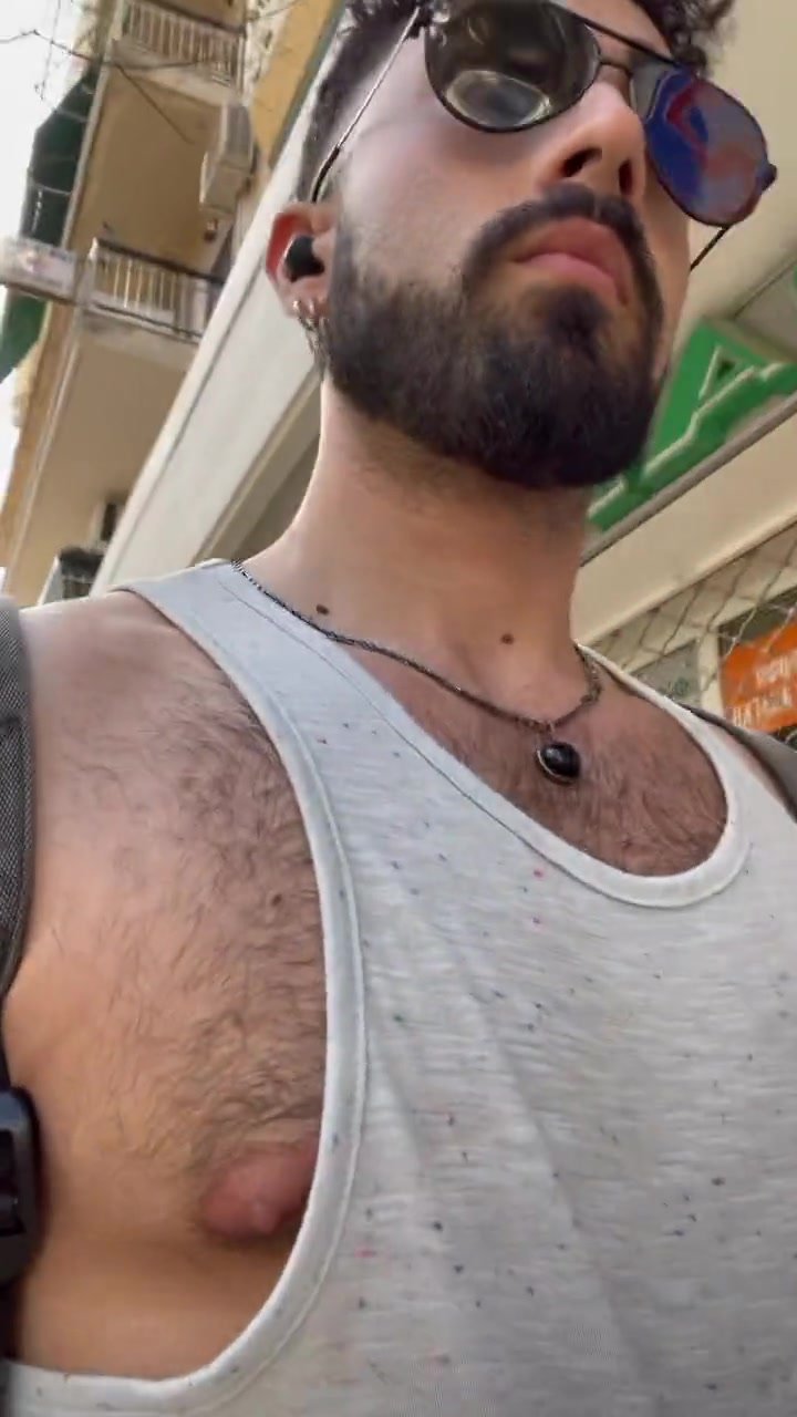 hairy nipple - no nudity