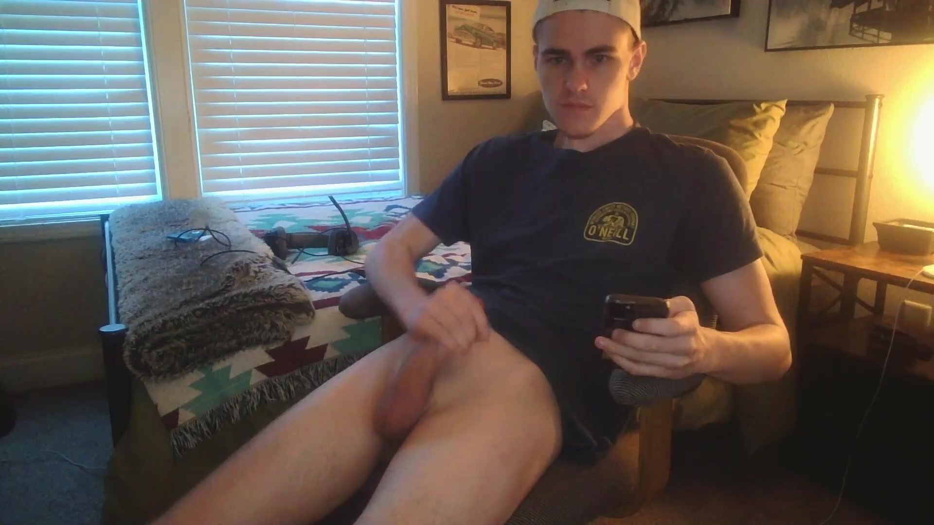 Young Stud Spreads His Ass Cheeks