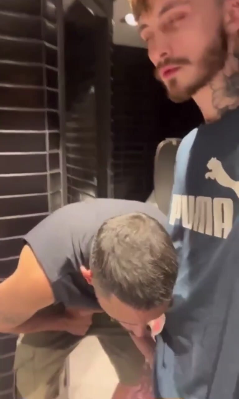 Almost getting caught in public bathroom