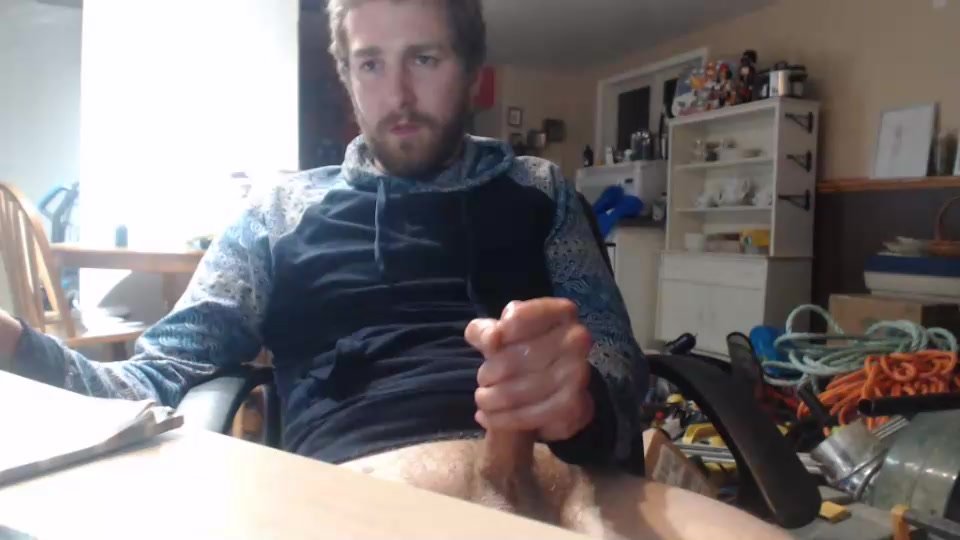 French Canadian Guy Creamy Cum Load