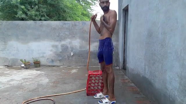 Paki bathing - video 23