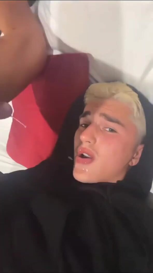 girl asks cute boy to swallow his own cum