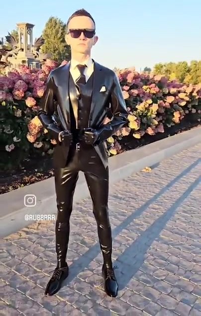 Sharp dressed rubber guy
