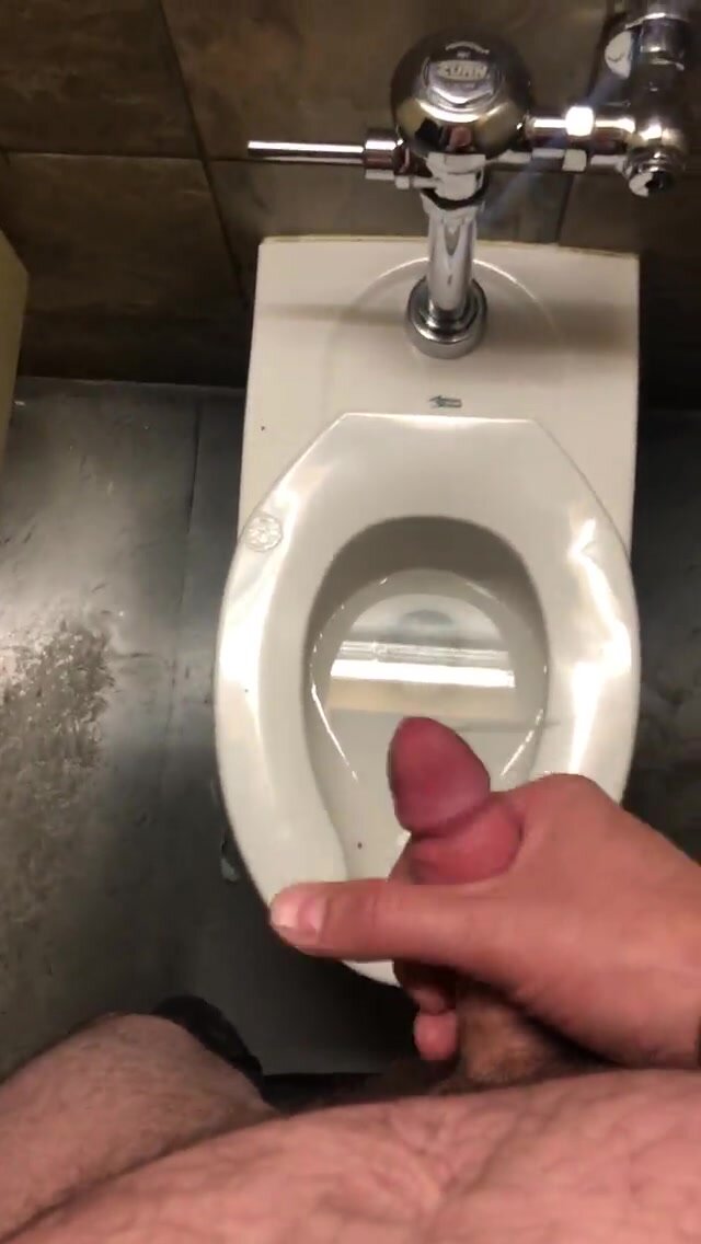 Public washroom jerking