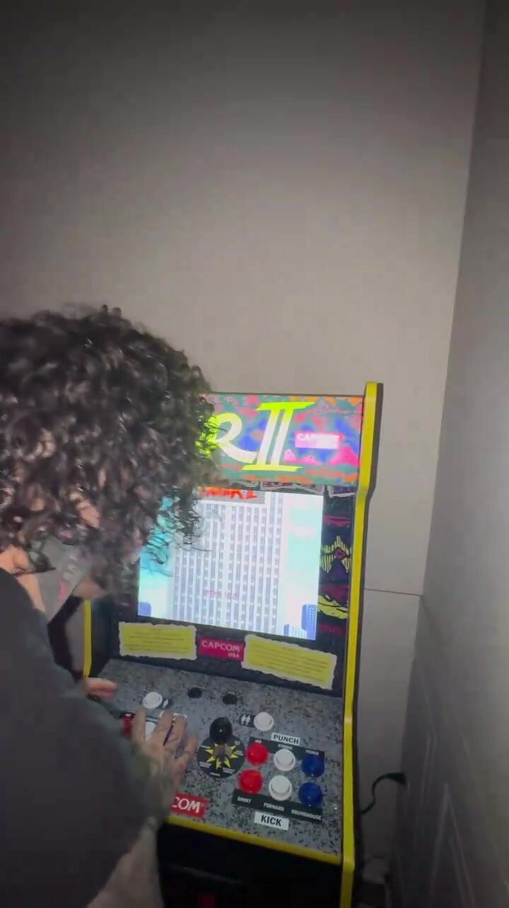 POV: Playing arcade games with your step brother gets f