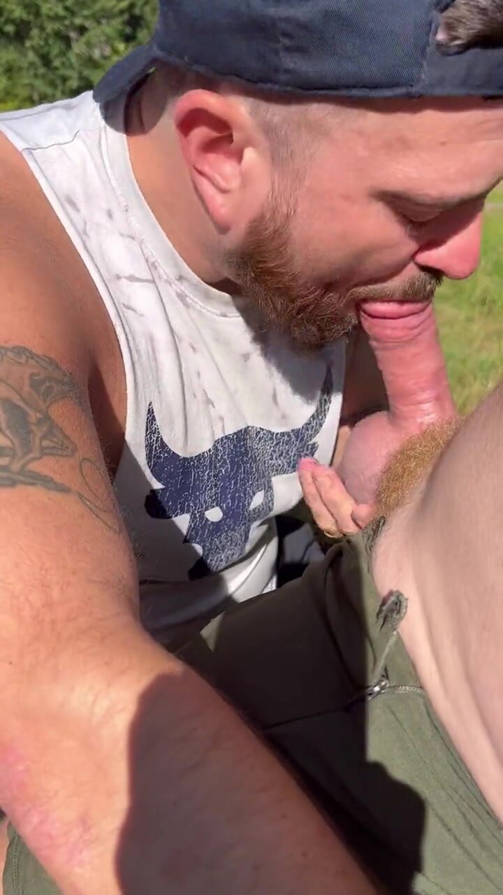 Hot married Man sucks a Ginger