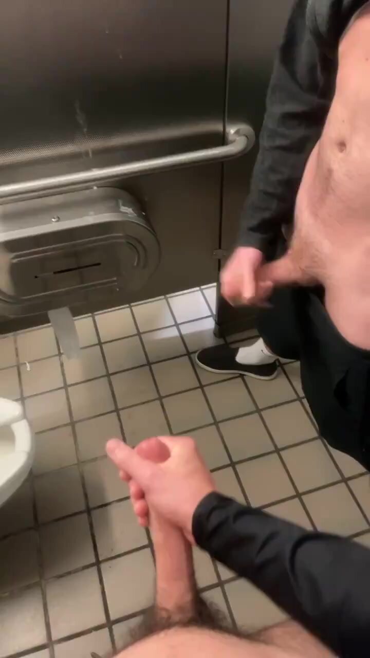 Bathroom wank with stud