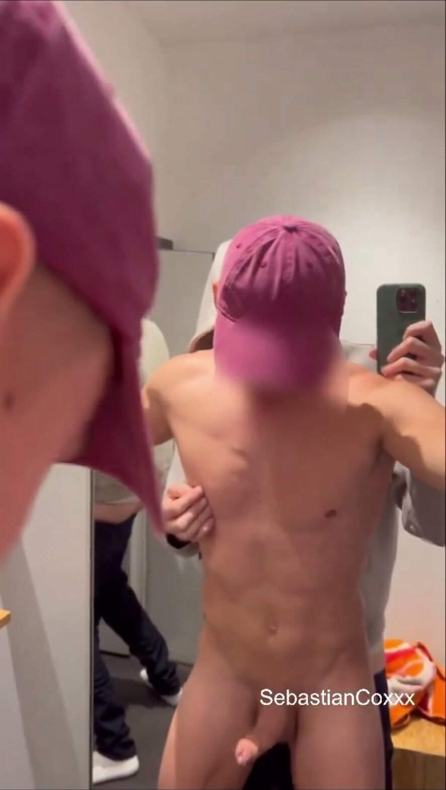 Getting fucked and cumming hands free in fitting room
