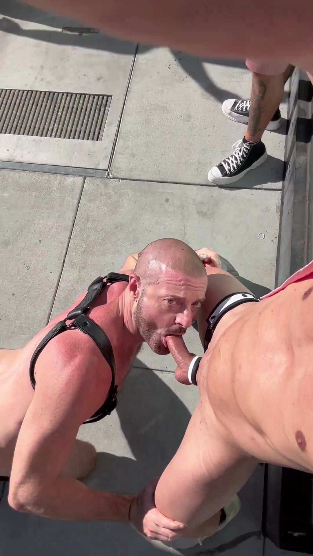 Absolute male slut in public demo reel