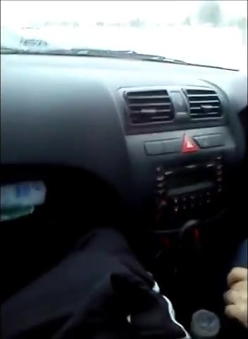 Wanking while a str8 friend is driving