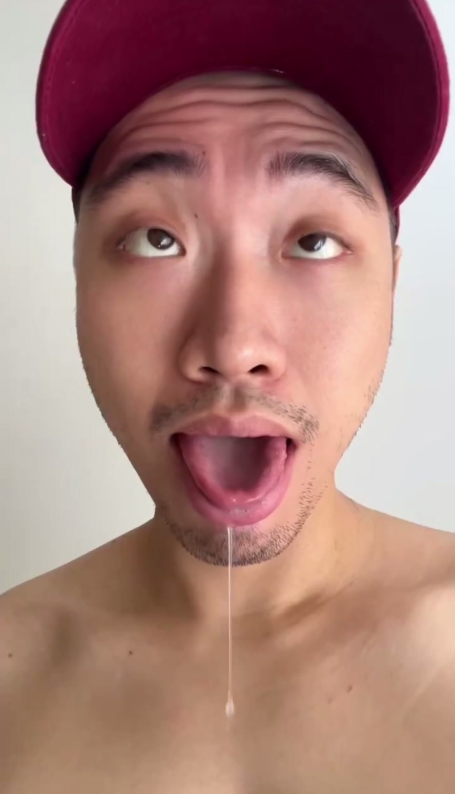 Young asian saline bator gooner