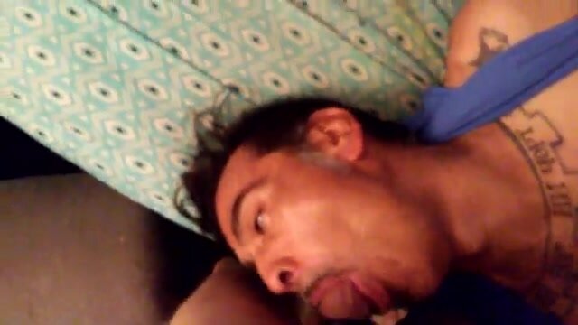 Stepdad blowing uncle